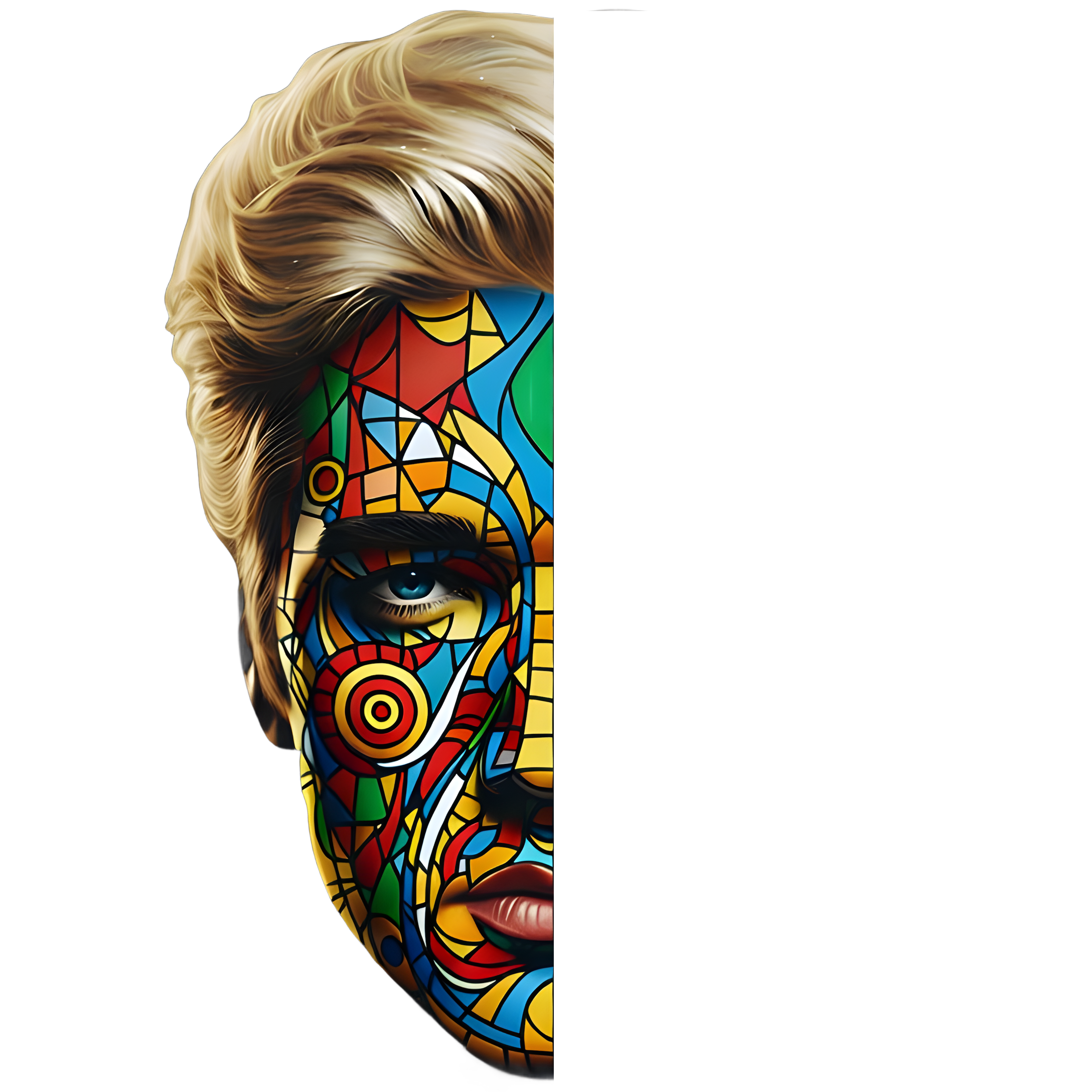 Elvis Reimagined Split Face - Faith & Legacy